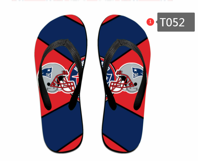 All Sizes New England Patriots Flip Flops T052(Pls check description for details) All Sizes New England Patriots Flip Flops T052(Pls check description for details)